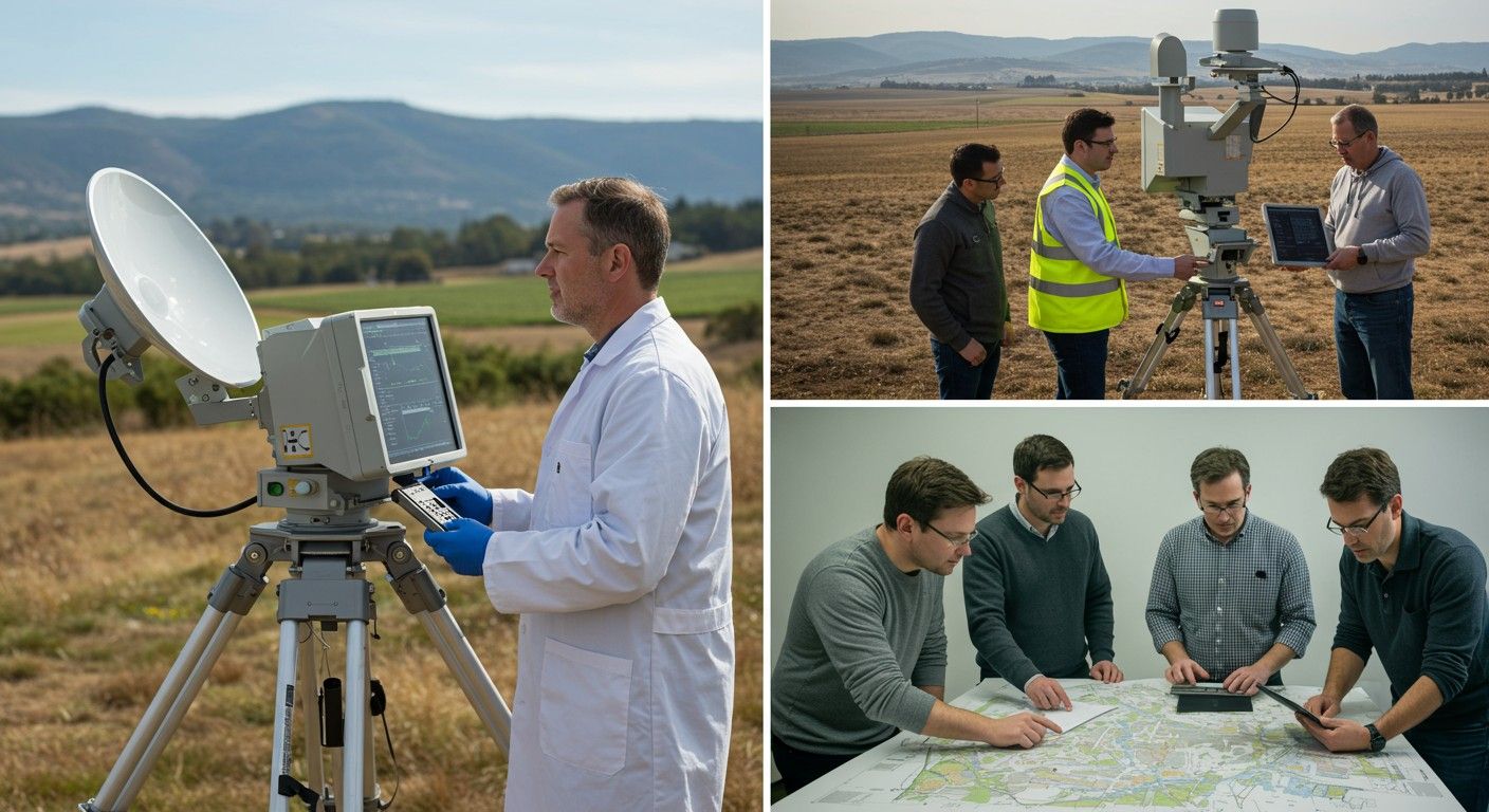 A SAR alkalmazható földmegfigyelésre és katasztrófaelhárításra.