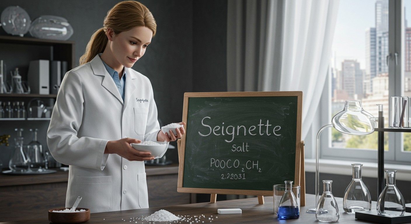 A Seignette-só története a 17. századra nyúlik vissza.