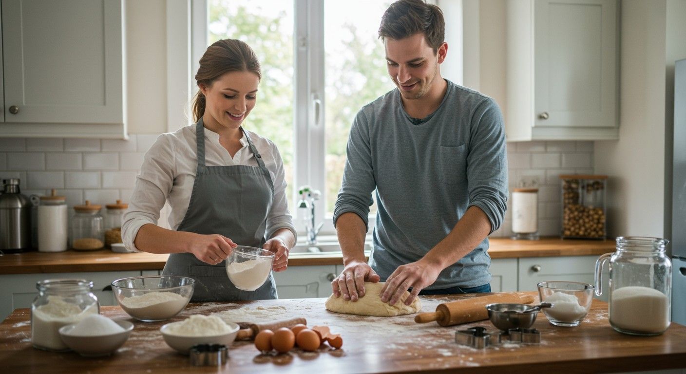 A glutén hídakat képez, javítva a tészta állagát.