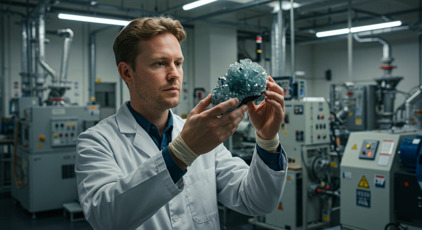 A stibnit kulcsszerepet játszik a modern elektronikai iparban.