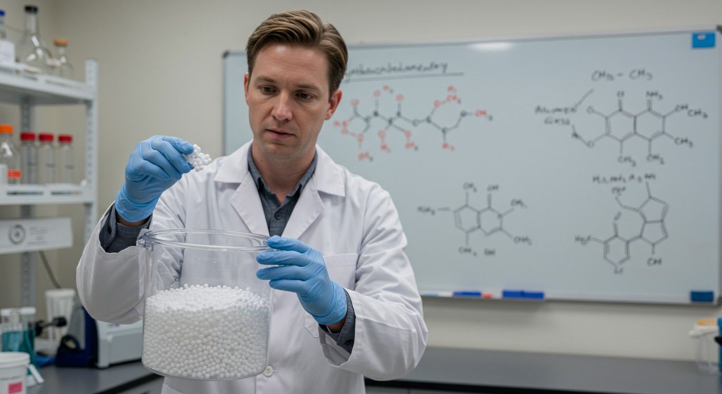 A polisztirol felfedezése forradalmasította a műanyagipart.