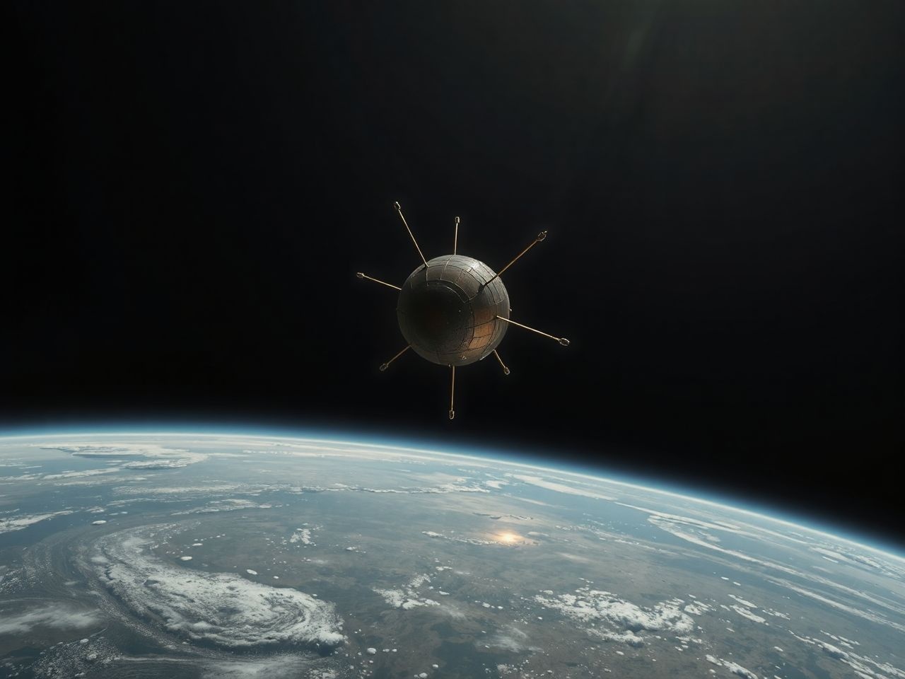 A Szputnyik indította el a korszakos űrkutatási versenyt.