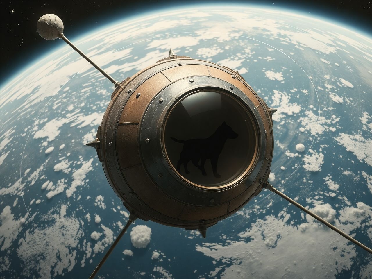 Laika volt az első élőlény az űrben.