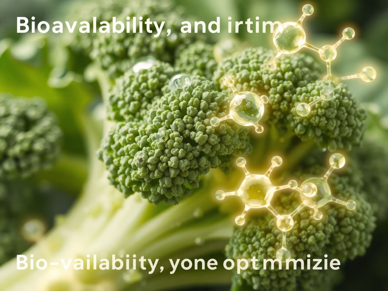 A szulforafán biológiai hozzáférhetősége emésztőenzimektől függ.