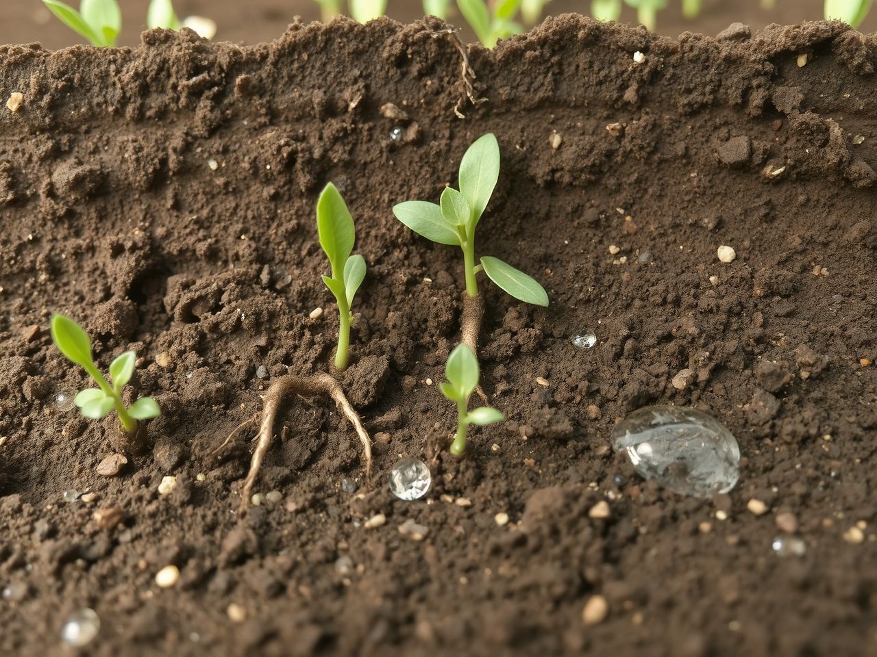 A talajnedvesség jelentősen befolyásolja a talajherbicidek hatékonyságát.
