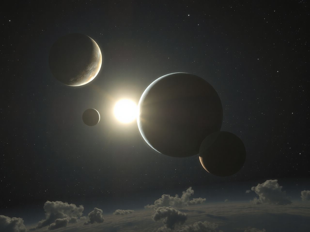 A szembenállás segít a távoli bolygók részletes megfigyelésében.