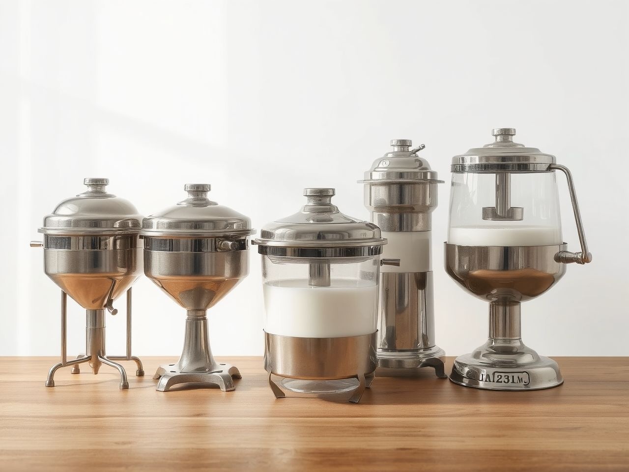 A tejszeparátorok a 19. században forradalmasították a tejfeldolgozást.