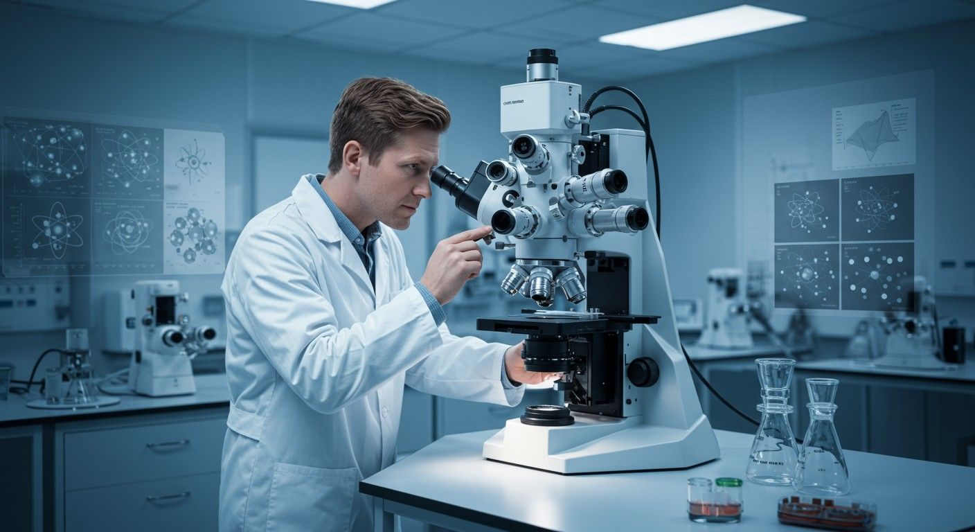 A TEM részletes információi az elektronok hullámtermészetén alapulnak.