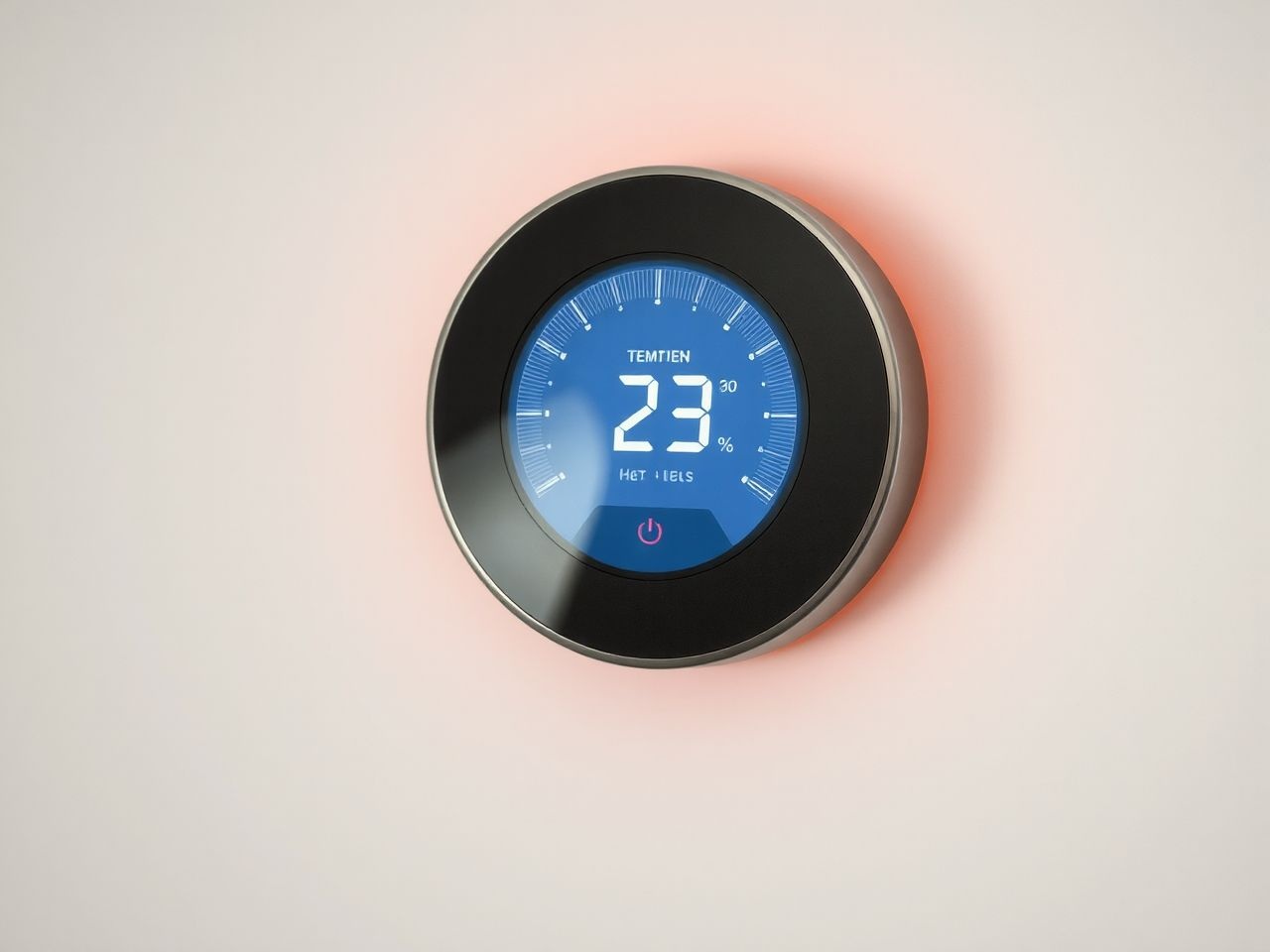 A termosztát érzékeli a hőmérsékletet, és kapcsolja a fűtést.