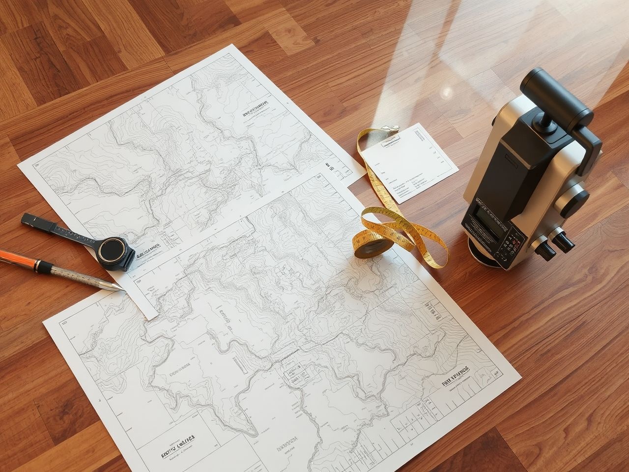 A topográfiai adatok digitális feldolgozása precíz térképeket eredményez.