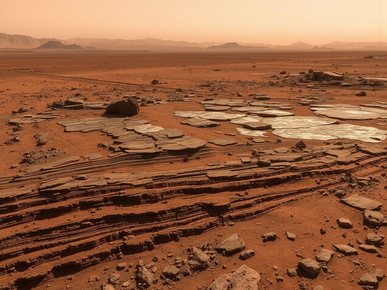 A Zhurong vízjég nyomait fedezte fel a Mars felszínén.