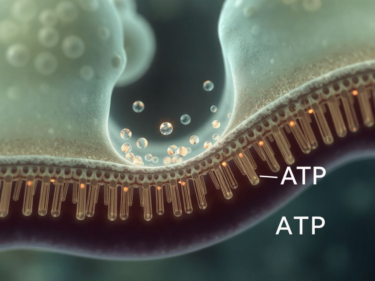 Az aktív transzport fehérjék ATP-t használnak molekulák szállításához.
