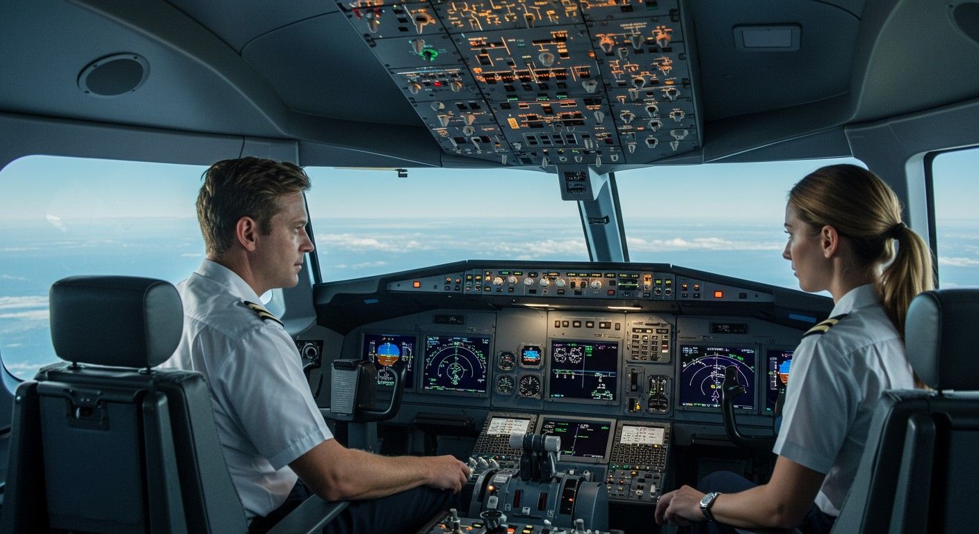 Az avionika a repülőgép intelligens irányító rendszere.