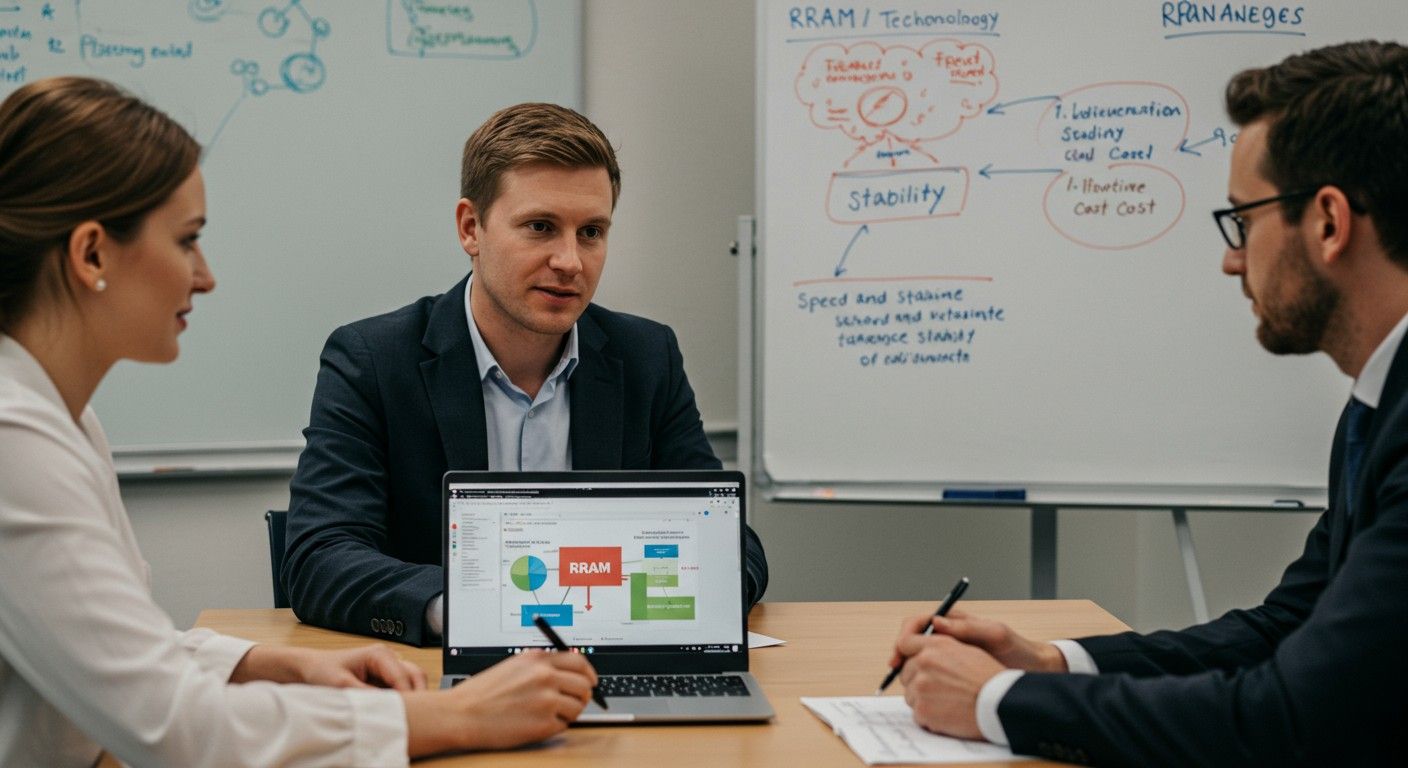 Az RRAM gyorsabb és energiatakarékosabb, mint a hagyományos memóriák.