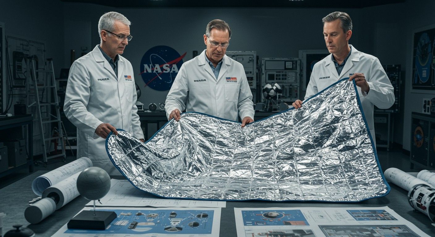 Az űrfólia az Apollo program idején készült innováció.