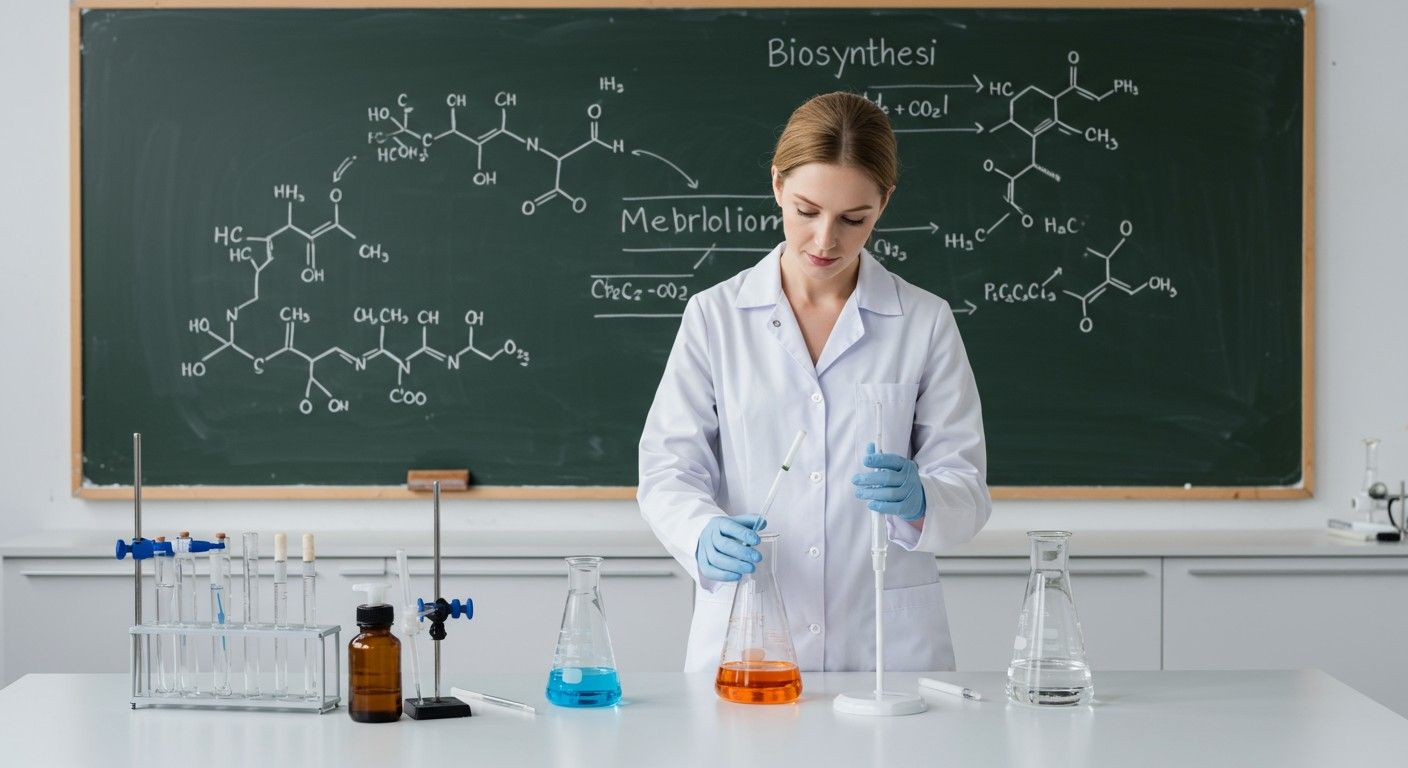 A bioszintézis során a sejtek hormonokat és enzimeket termelnek.