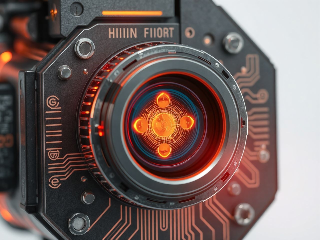 A hőkamera detektorai infravörös sugárzást alakítanak hőképbe.