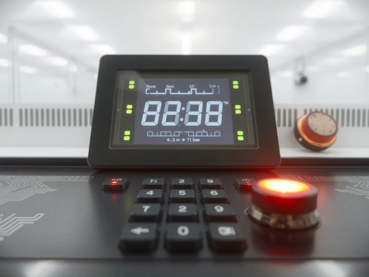 A digitális szabályozás mikroprocesszorok segítségével valósul meg.