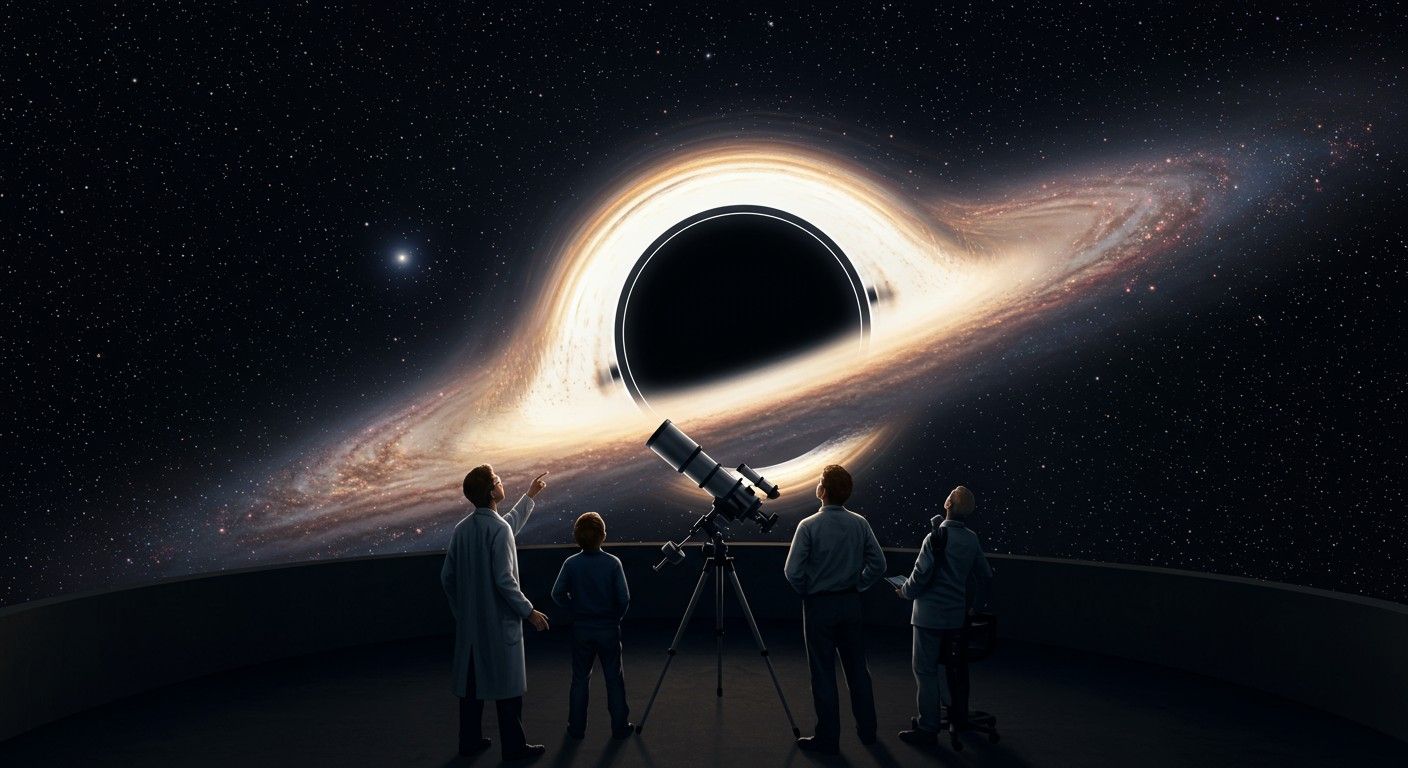 Az SMBH-k körül gyakran galaxisok is formálódnak.