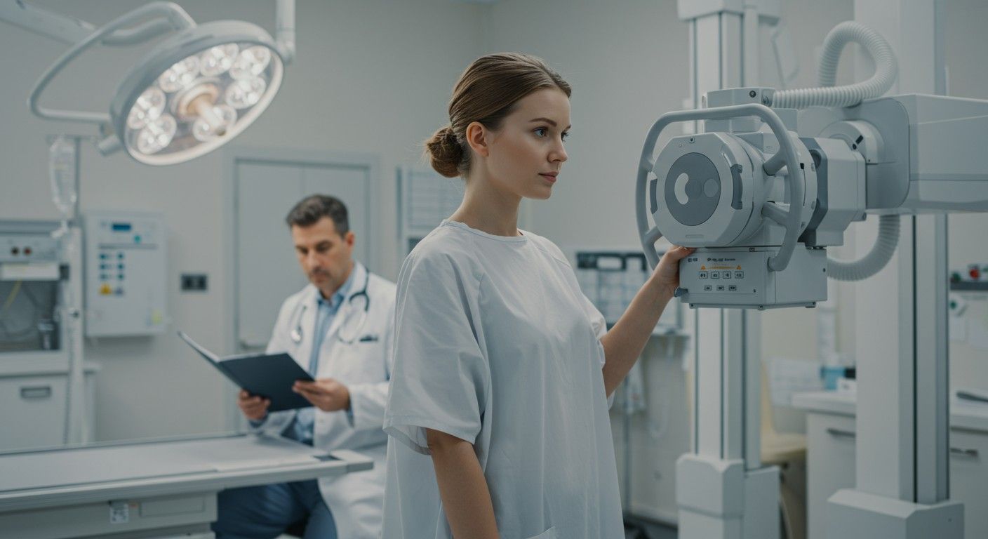 A röntgen előtt tájékoztassa orvosát a terhességről!