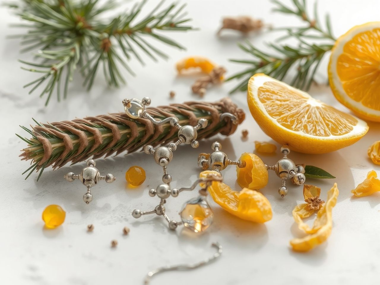 A limonén citrusos illatot ad, erős gyulladáscsökkentő hatással.
