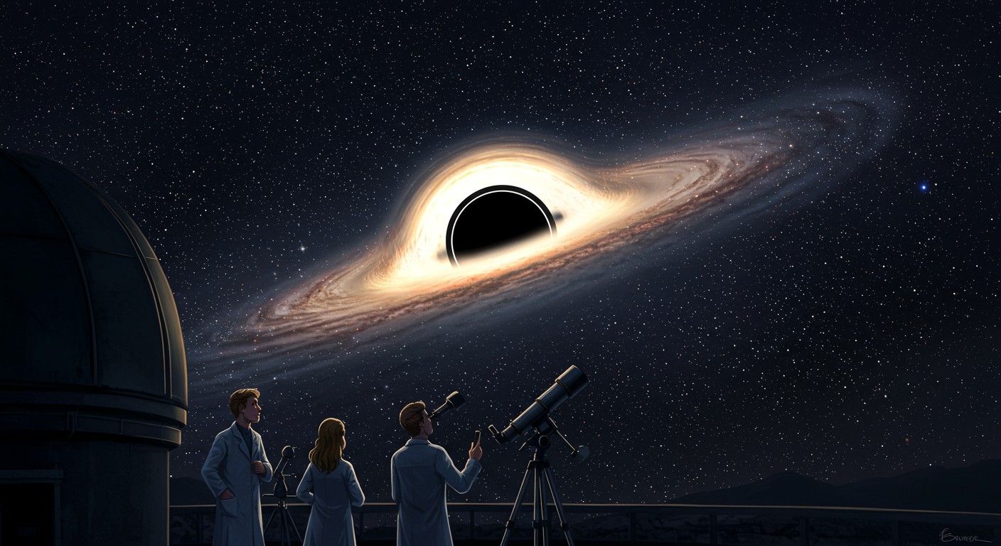 A szupermasszív fekete lyukak csillagok összeomlásával jönnek létre.