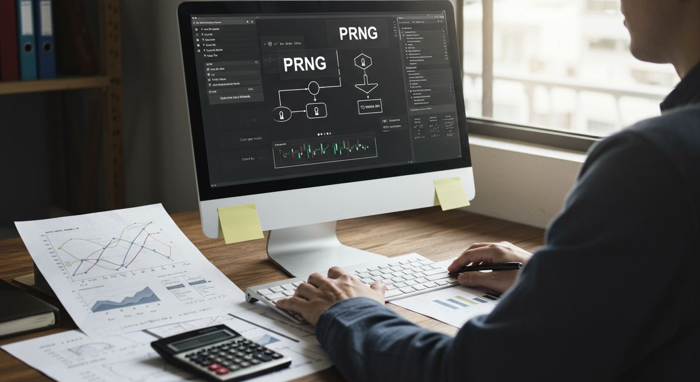 A PRNG-k determinisztikusak, de látszólag véletlenszerűek.