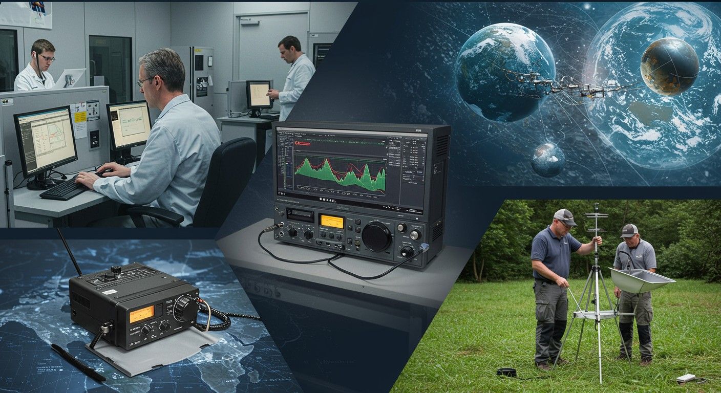 Rövidhullámot használják rádiókommunikációra és hajózásra.