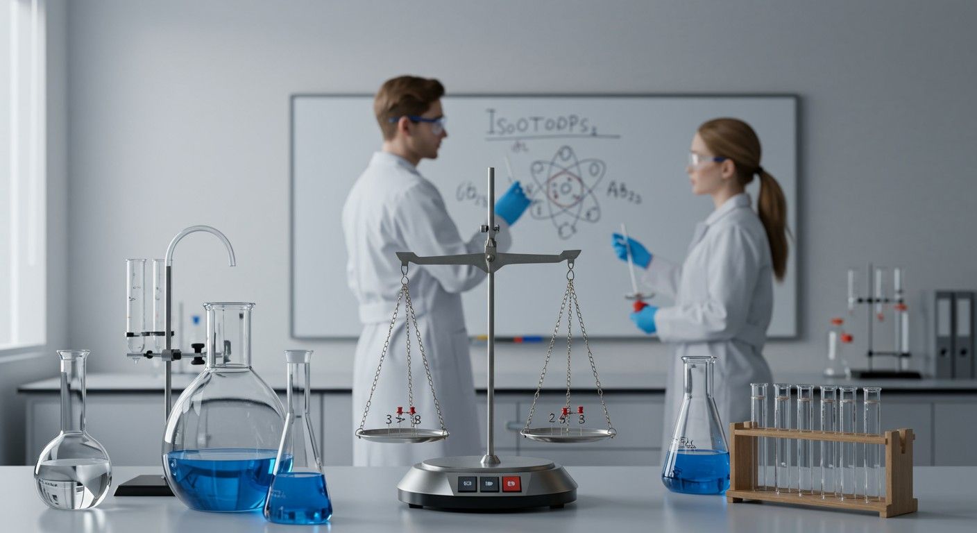 Izotópok arányai befolyásolják az elem relatív atomtömegét.