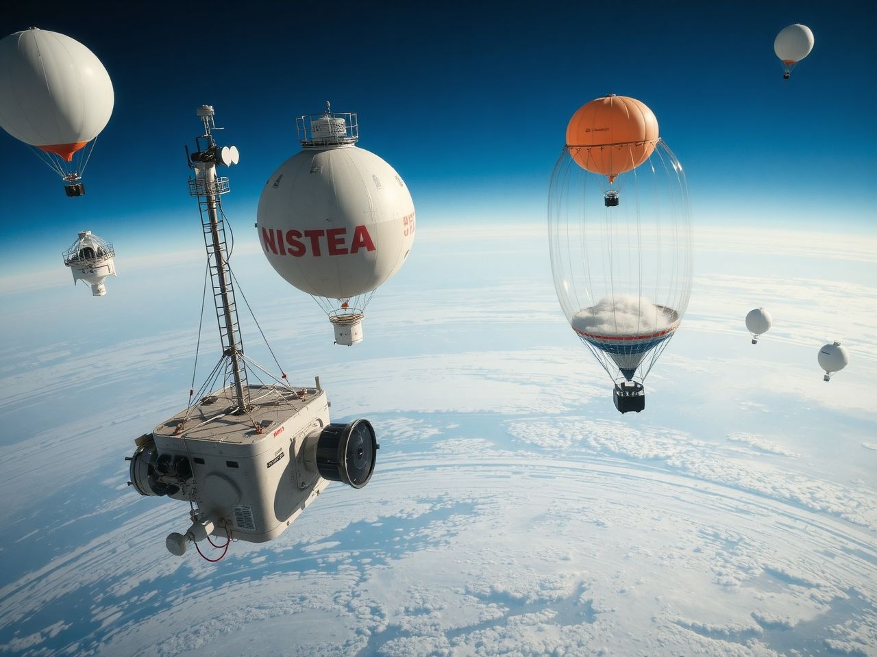 Ballonokkal és műholdakkal mélyítik a sztratoszféra ismeretét.