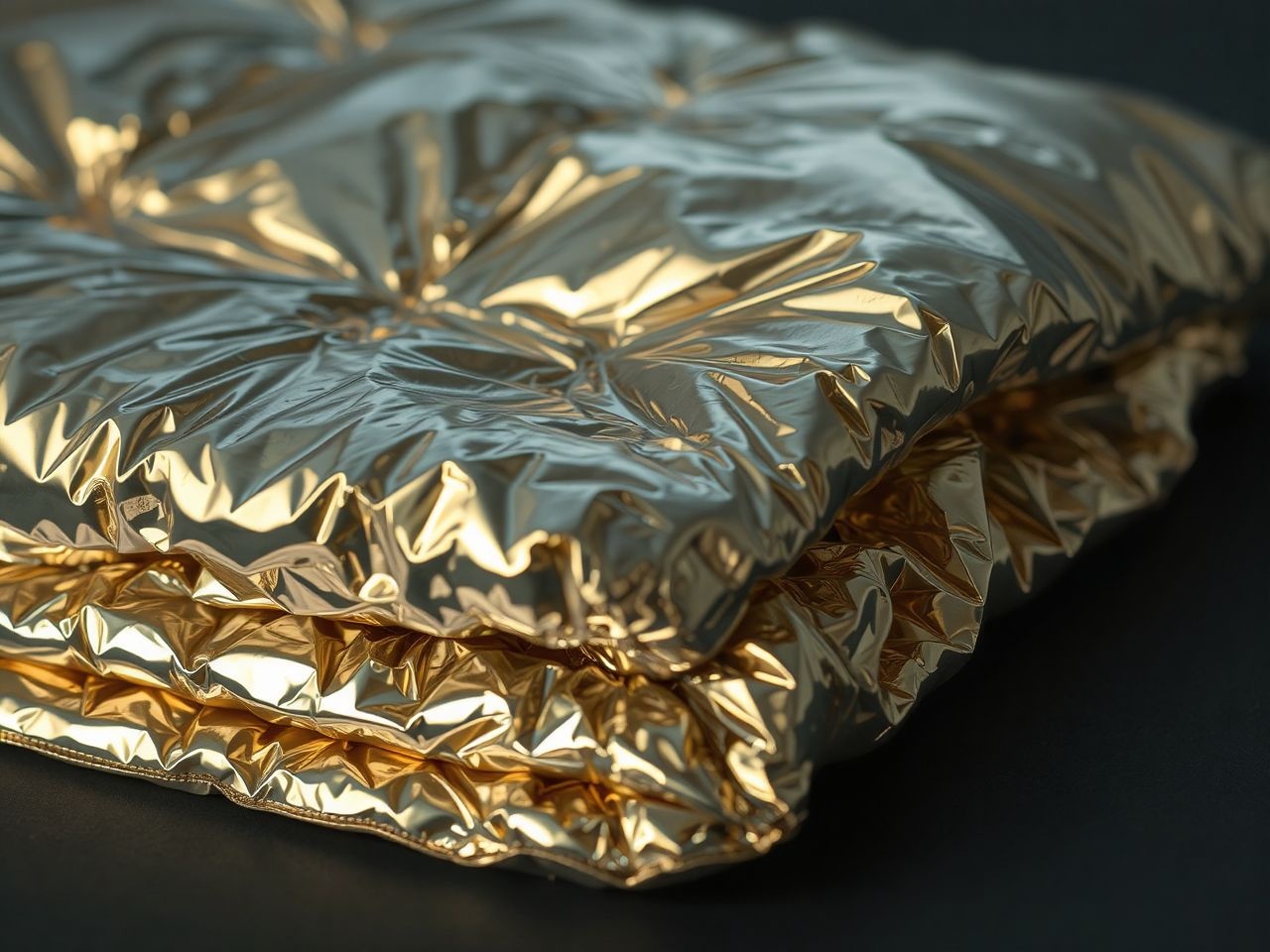 A termikus takaró megvédi az űrhajót a szélsőséges hőmérséklettől.