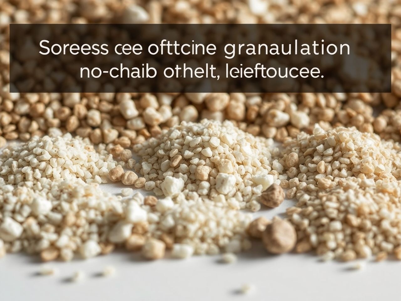 Az optimális szemcsézet növeli az anyag szilárdságát és tartósságát.