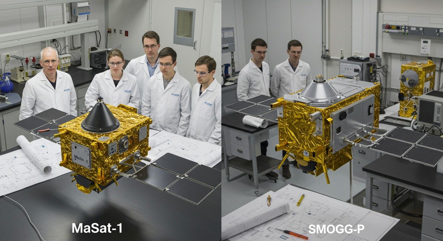 A SMOG-P új technológiákat alkalmaz a Föld megfigyelésére.