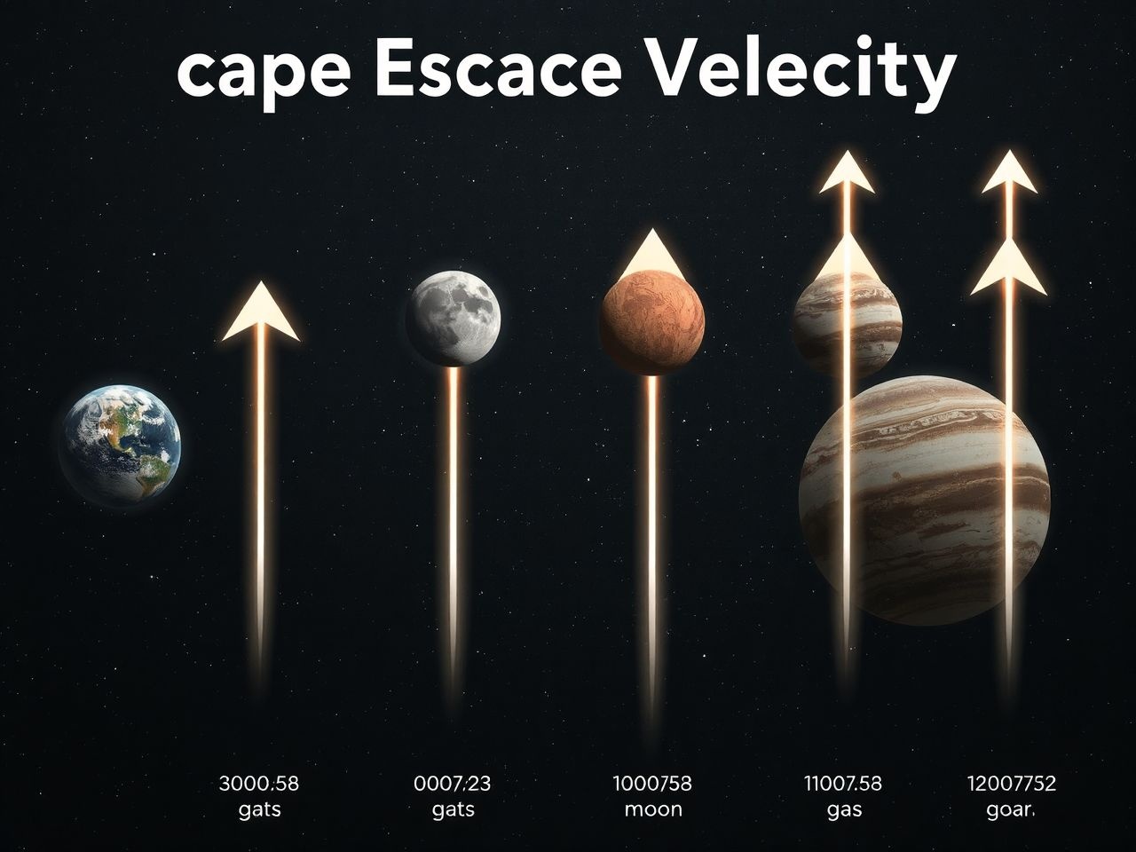 A Föld szökési sebessége kb. 11,2 km/s a légkör elhagyásához.