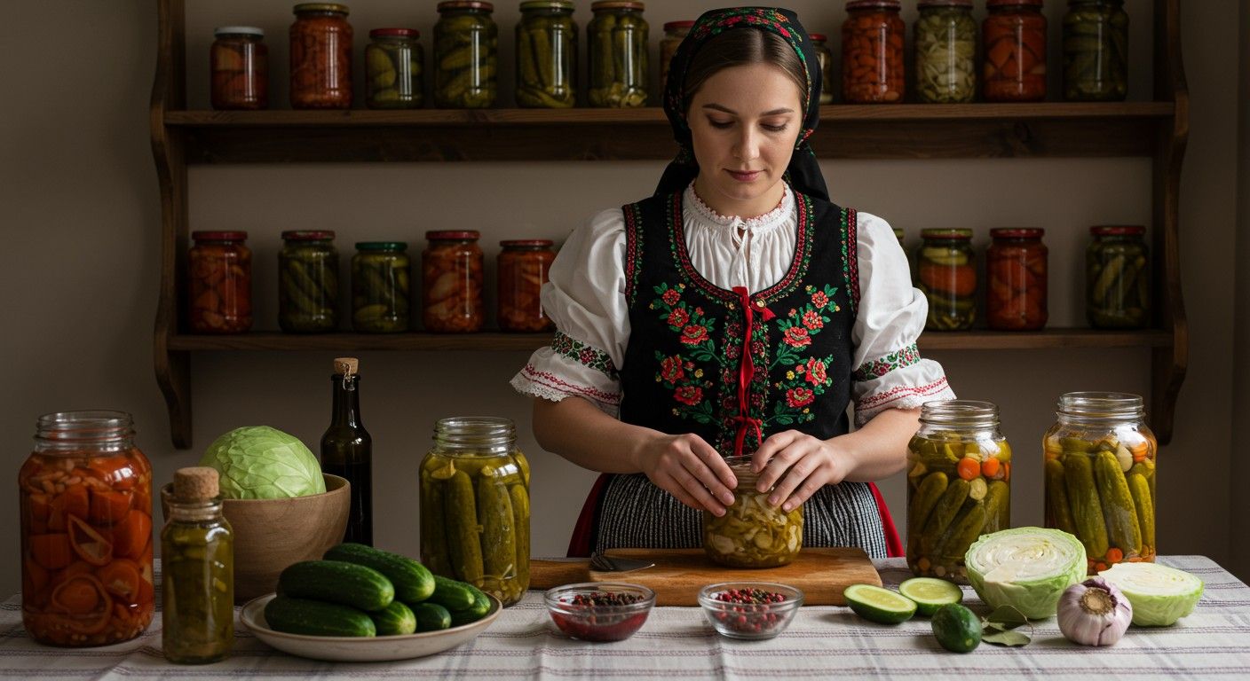 A savanyítók újra népszerűségnek örvendenek a modern étkezésben.