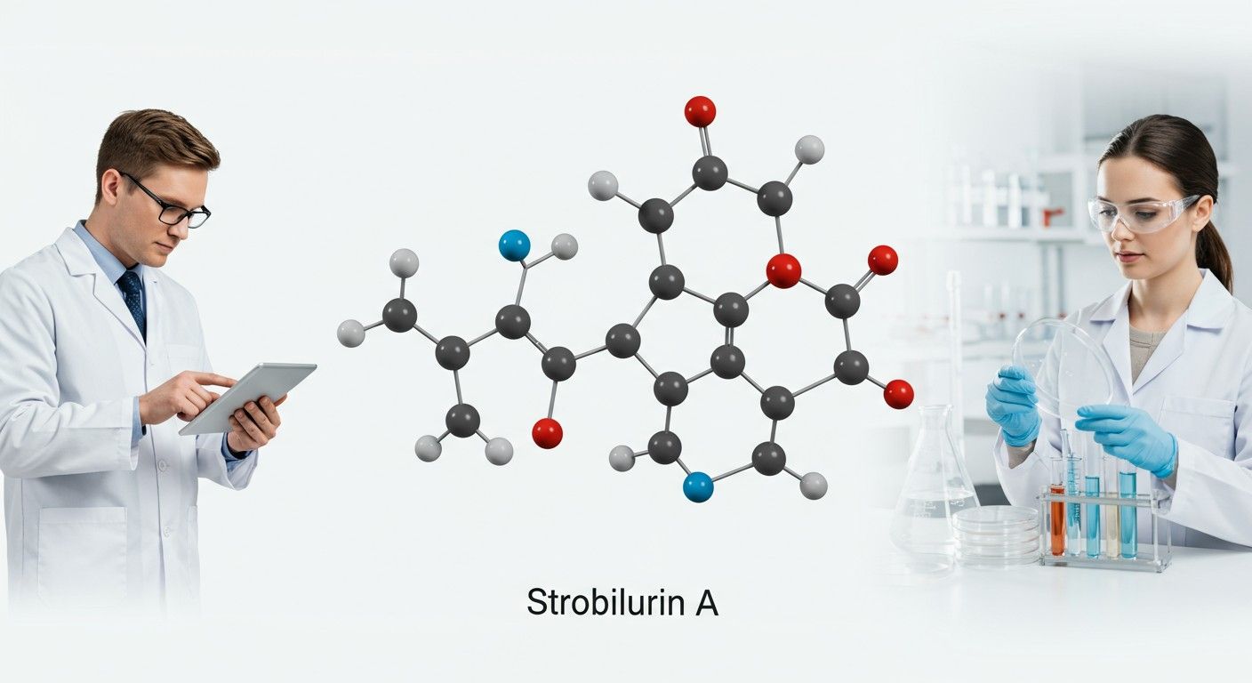 A Strobilurin A alapvető szerepet játszik a növényvédelemben.
