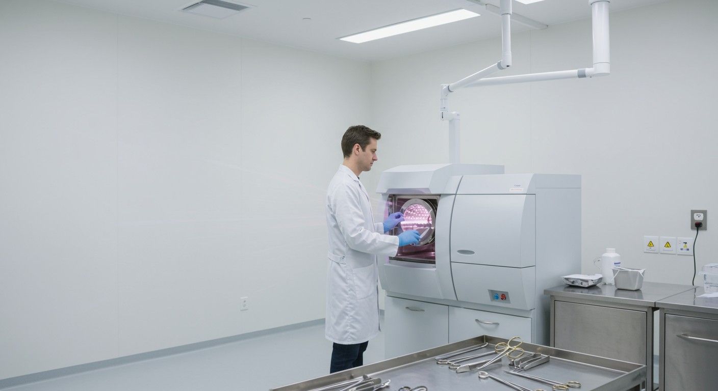 A sugársterilizálás hatékony megoldás mikrobiális szennyeződések ellen.
