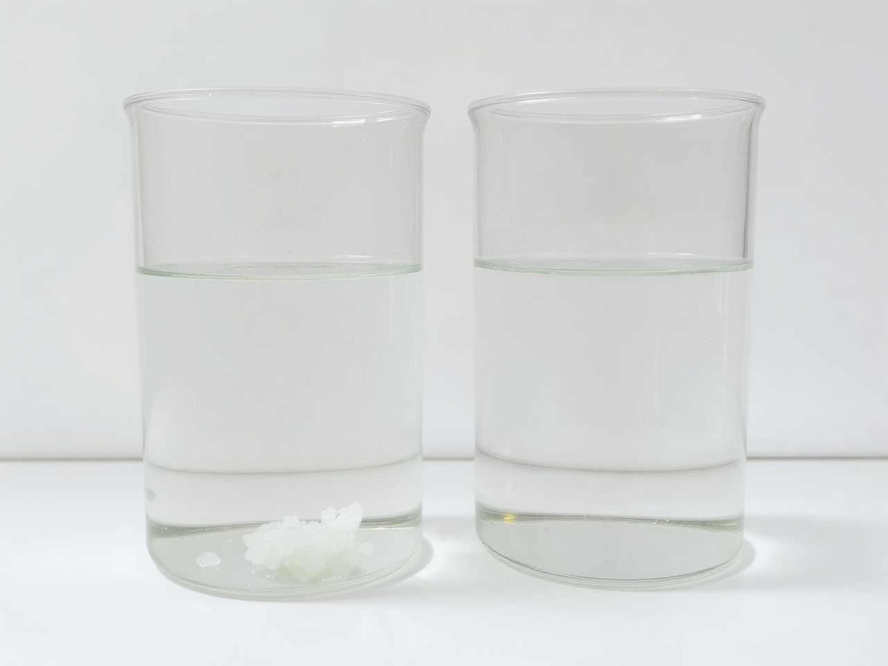 A telített oldatokban további oldódás hőmérséklet-emelésre lehetséges.