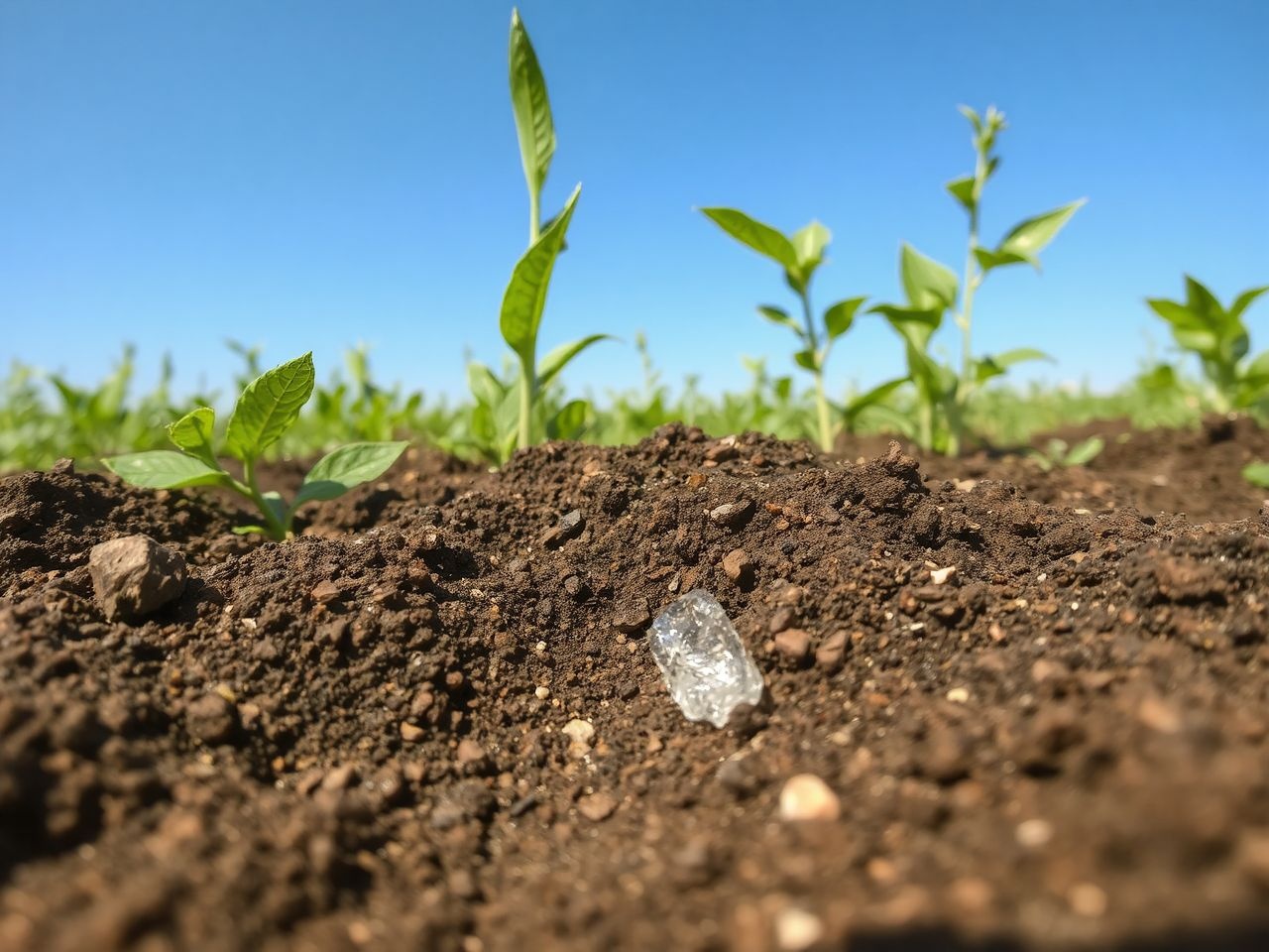 A tenardit fontos makrotápelem a talaj tápanyagellátásában.