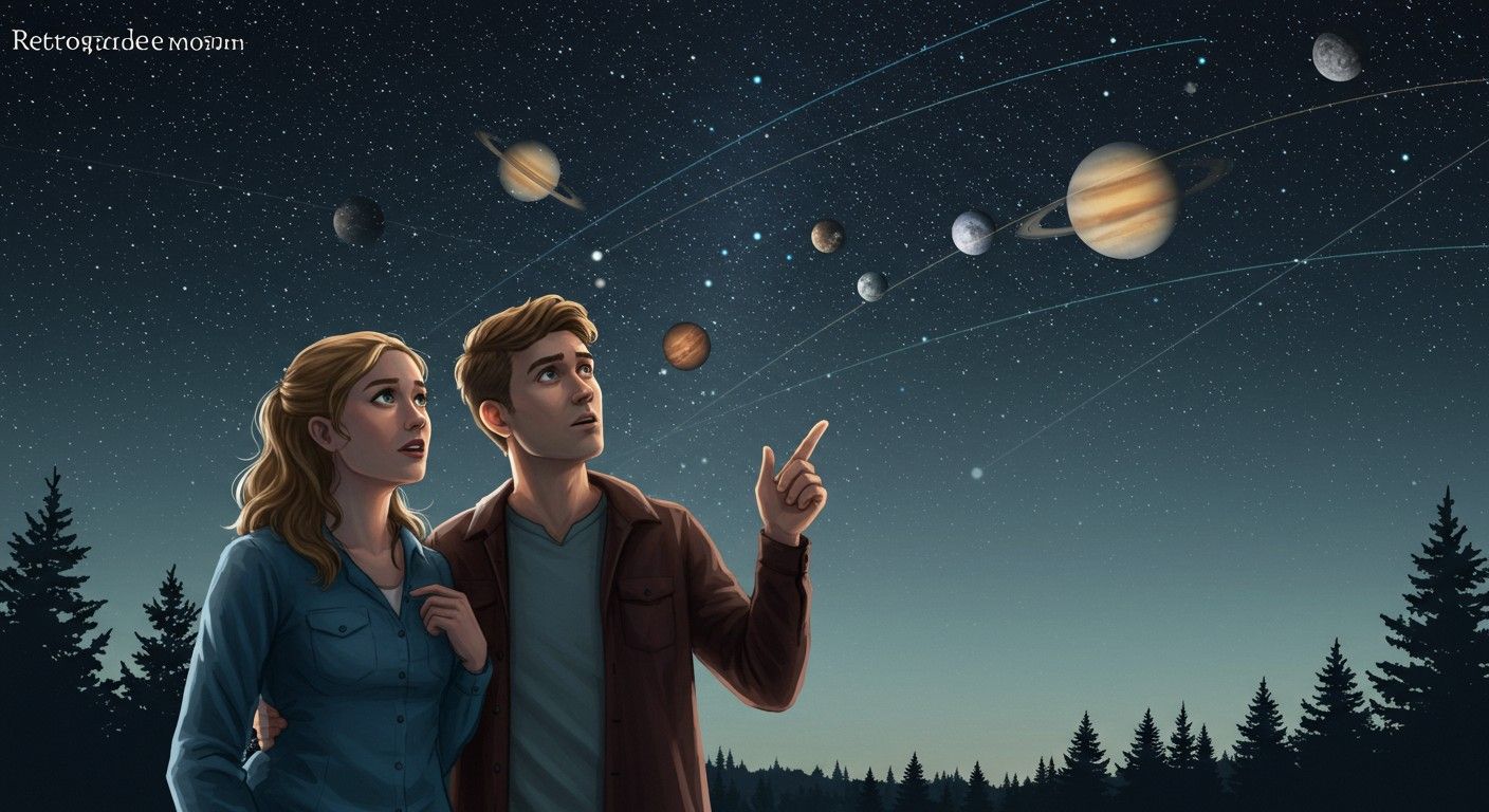 A retrográd mozgás nem visszafelé haladást jelent.