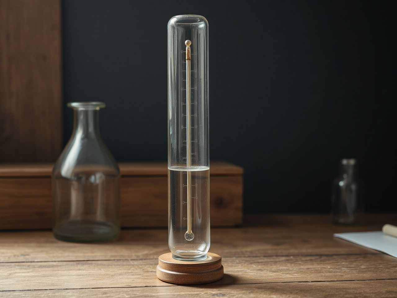 Torricelli megalkotta az első higanyos barométert a légnyomás mérésére.