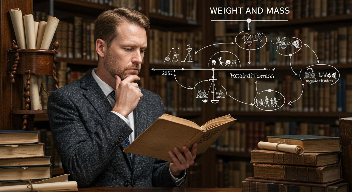 A fogalmak fejlődése a fizika és filozófia határán zajlott.