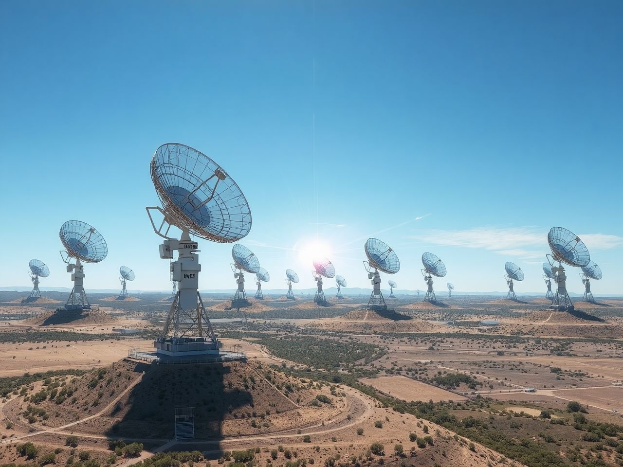 A VLBI a Föld méretű távcsőként maximalizálja a felbontást.