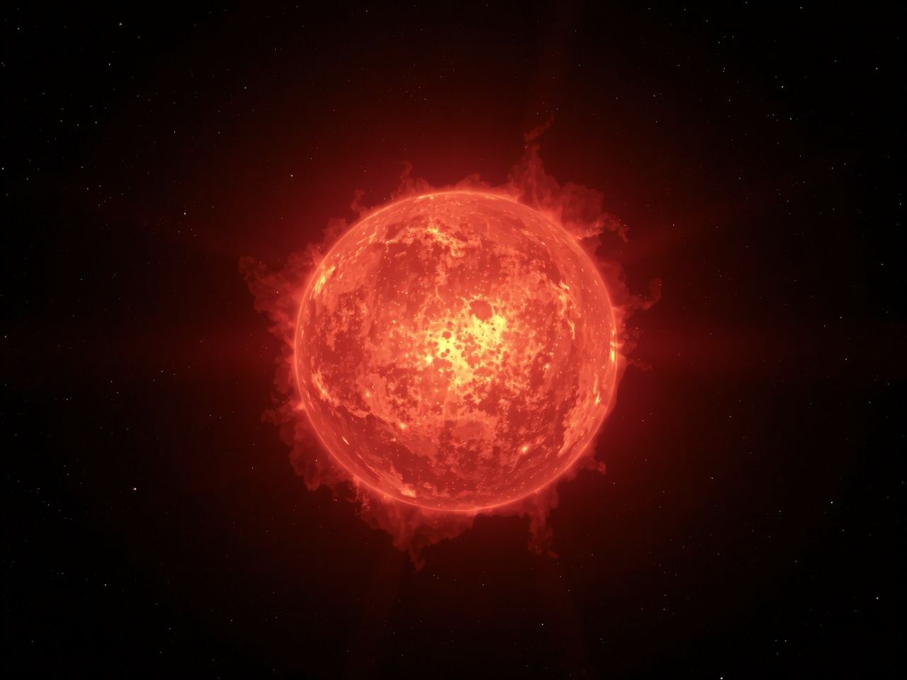 A Nap vörös óriássá válva elnyeli a belső bolygókat.