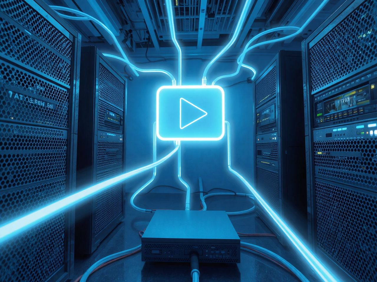 A videó streaming valós idejű adatátvitelt tesz lehetővé hálózaton.