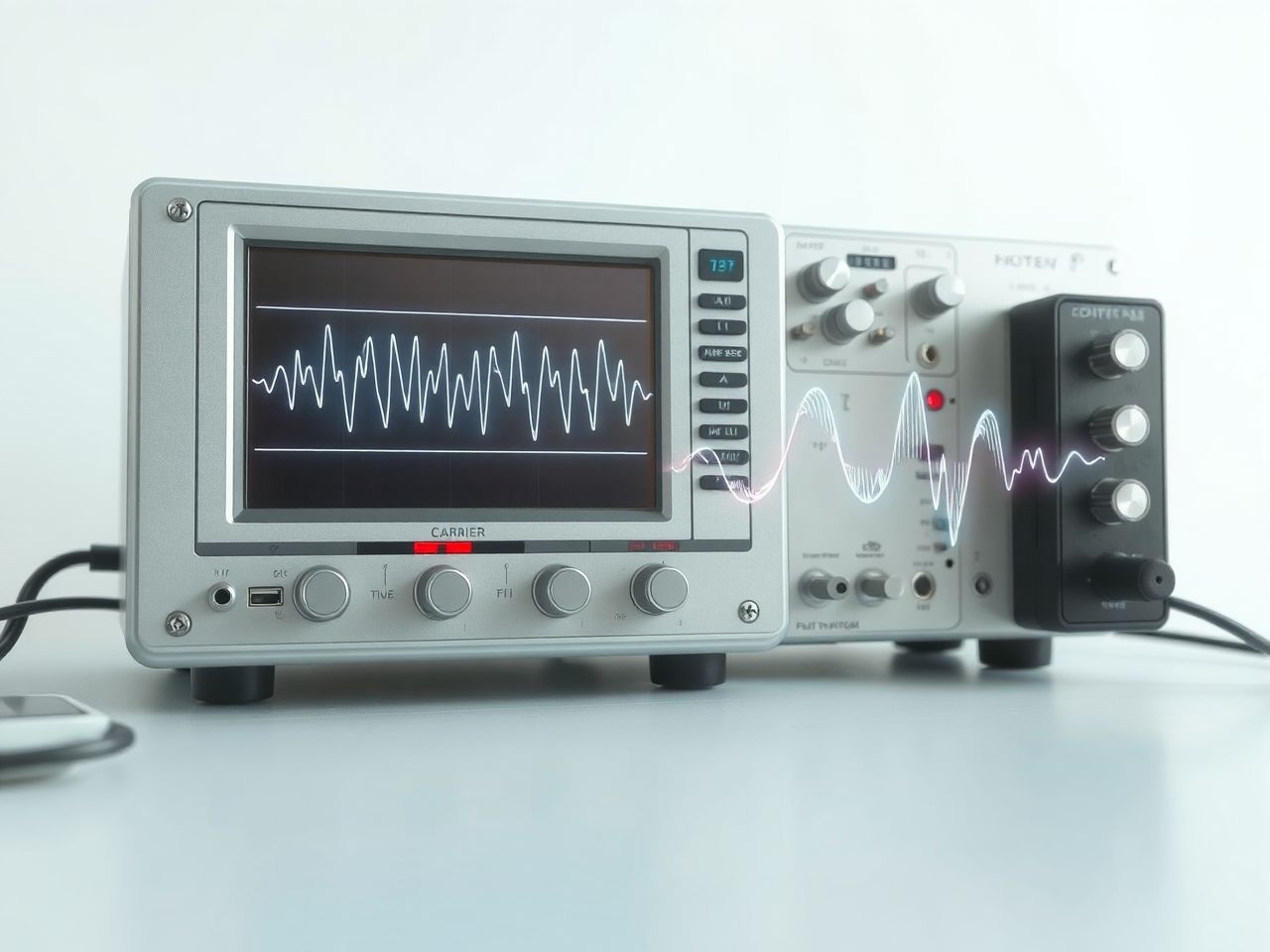 Az analóg moduláció átalakítja az információt vivő hullám segítségével.