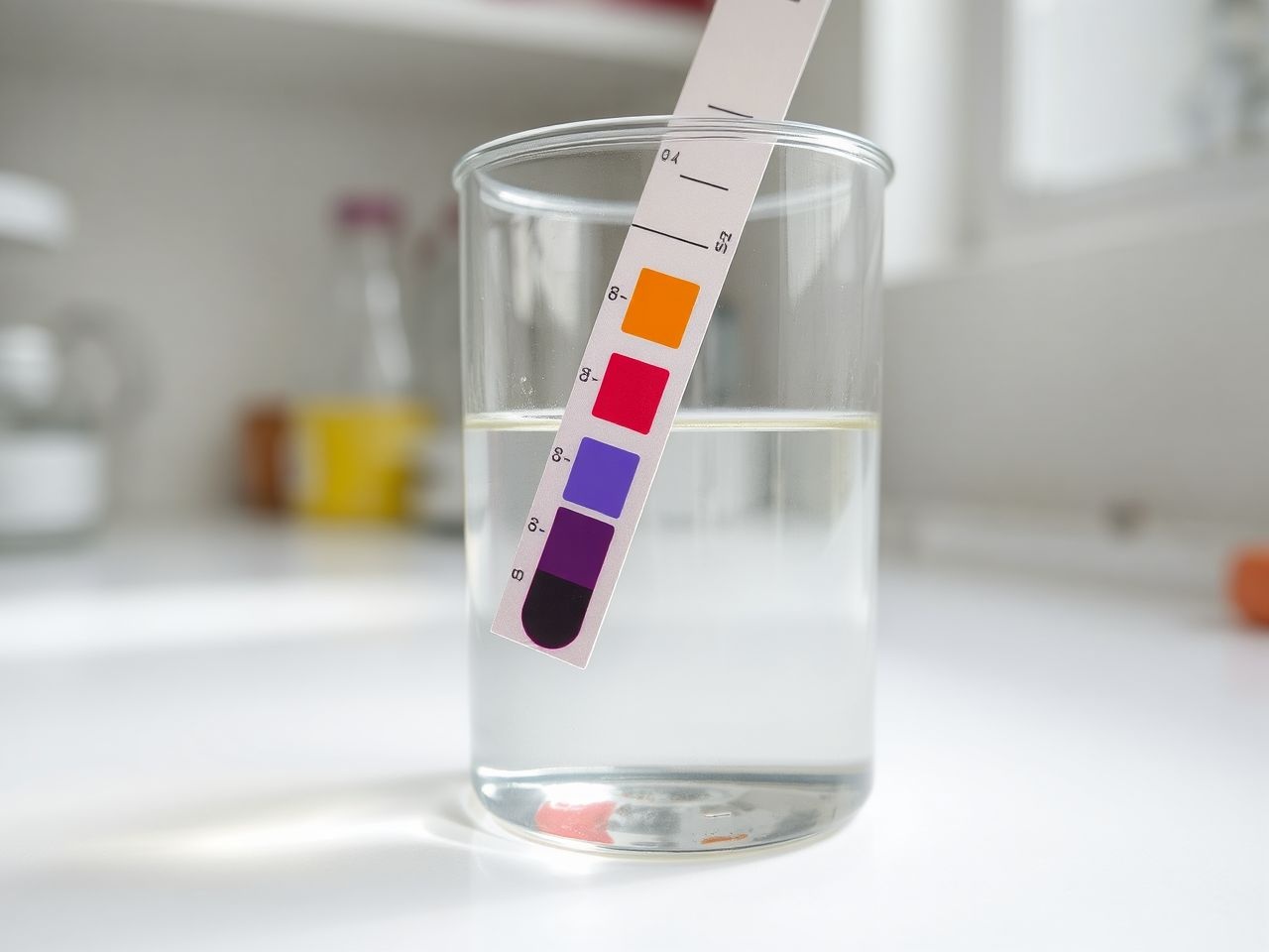 Az univerzál indikátor gyorsan jelzi a pH változásokat széles skálán.