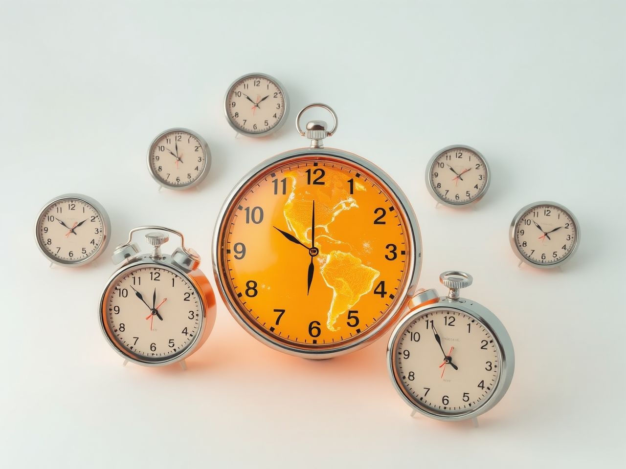 Az UTC biztosítja a világ időzónáinak pontos összehangolását.