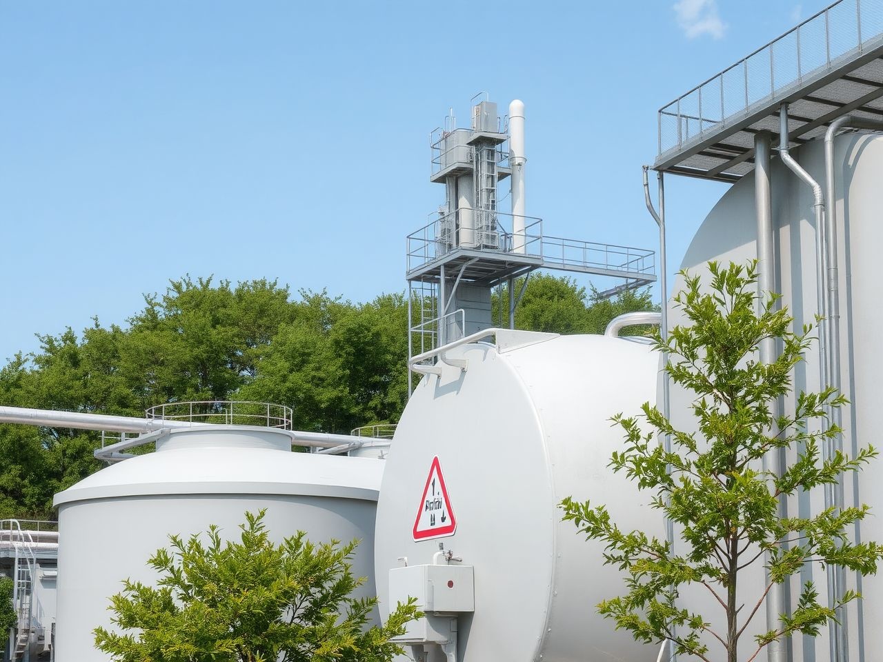 A trifluor-ammónia mérgező, ezért körültekintő biztonsági intézkedést igényel.