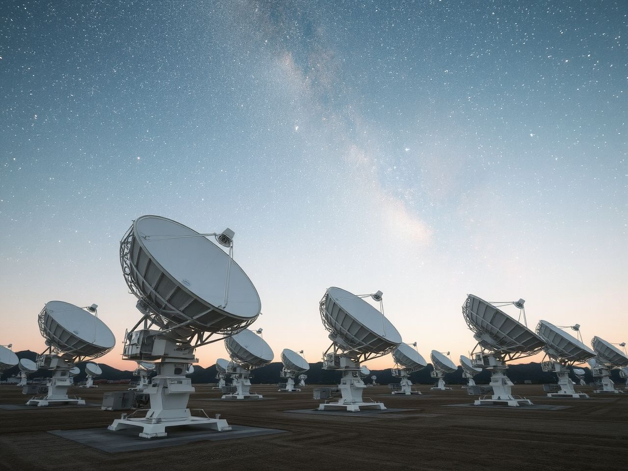 A VLBI segítségével pontos távolságokat mérünk az űrben.